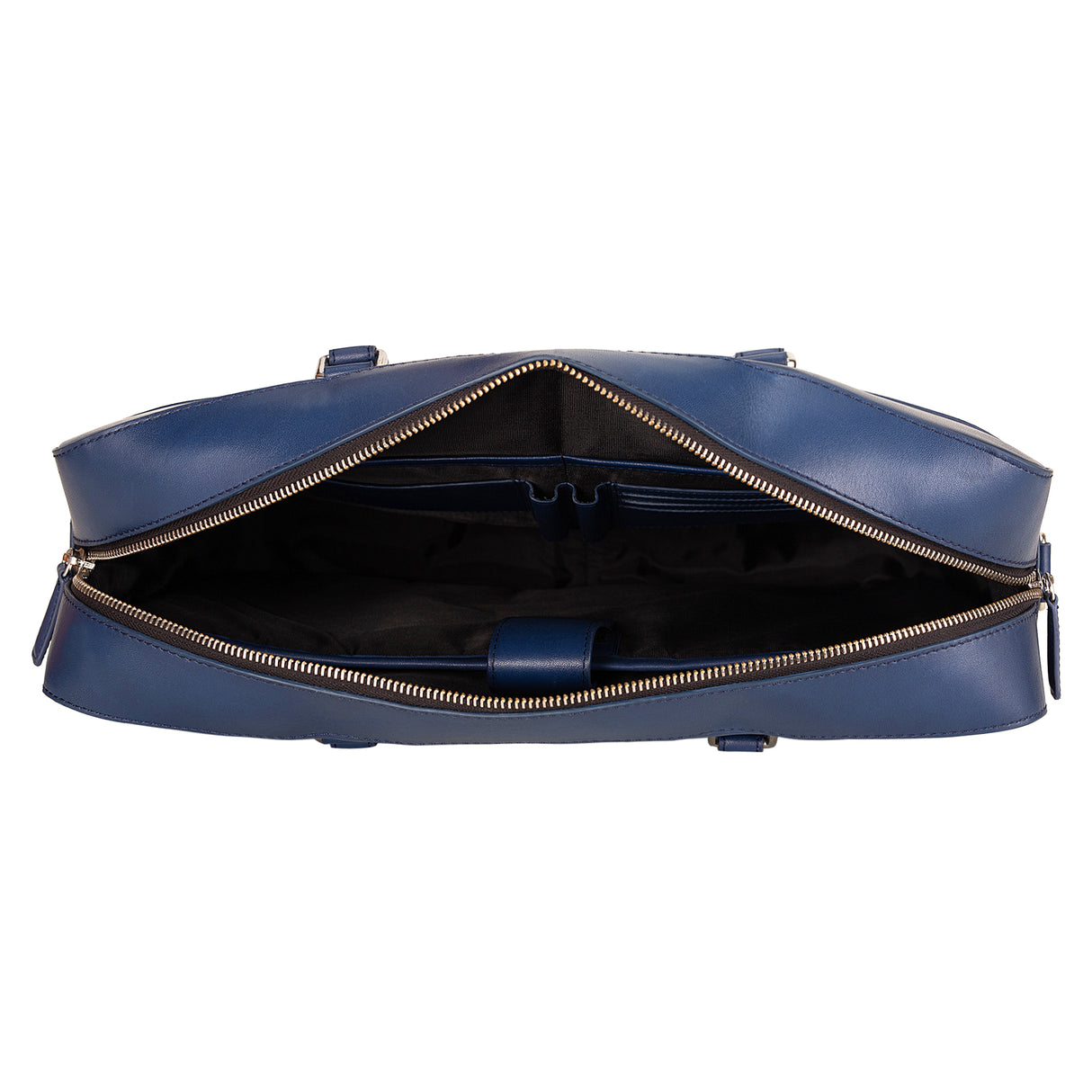 La Cressida Blue Saffiano Men Laptop Bag