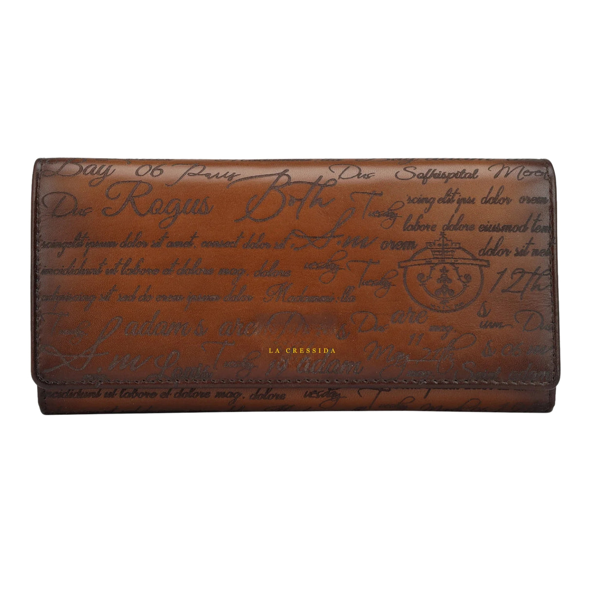 Signato Franzy Leather Ladies Wallet - Brown