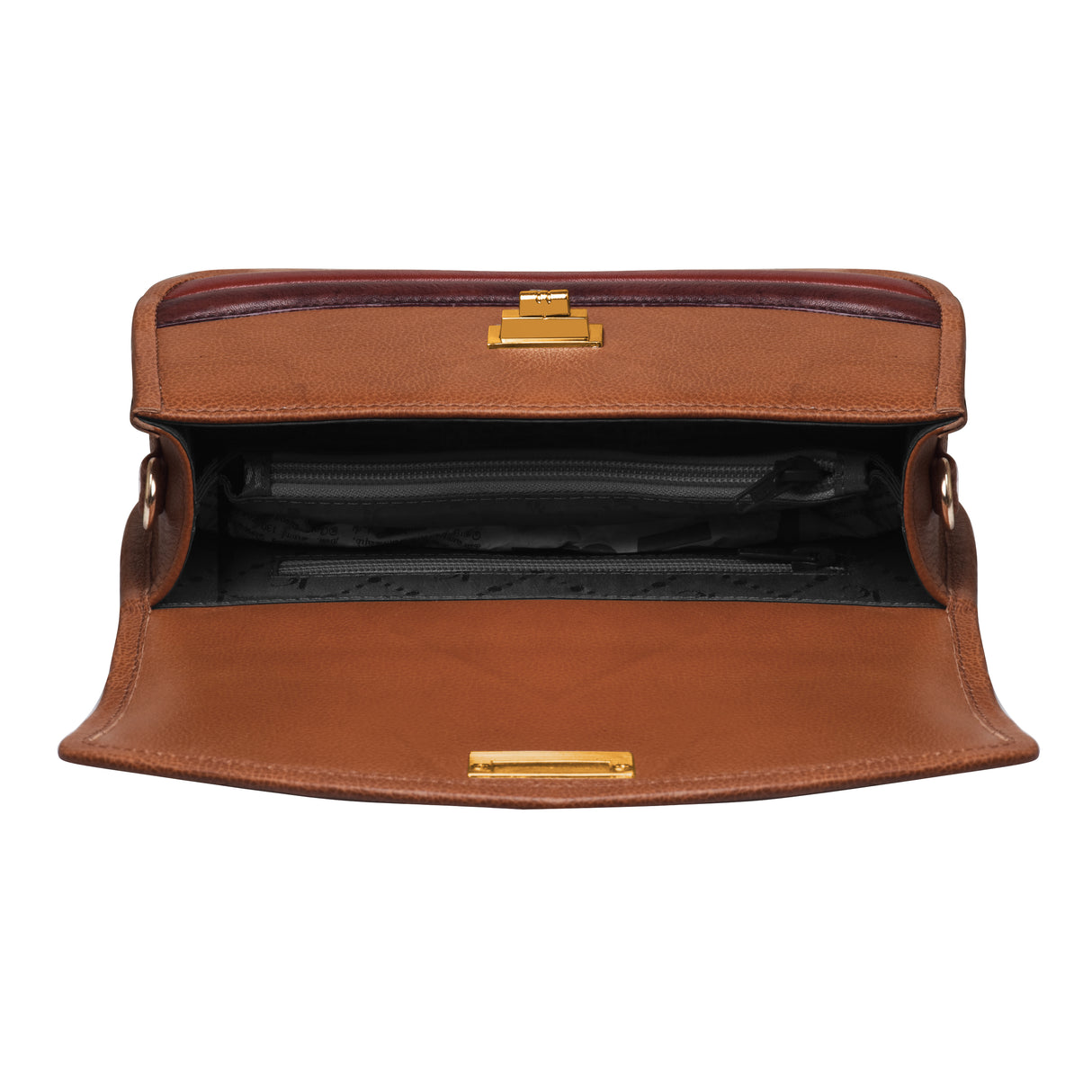 La Cressida Two-Tone Leather Crossbody Bag