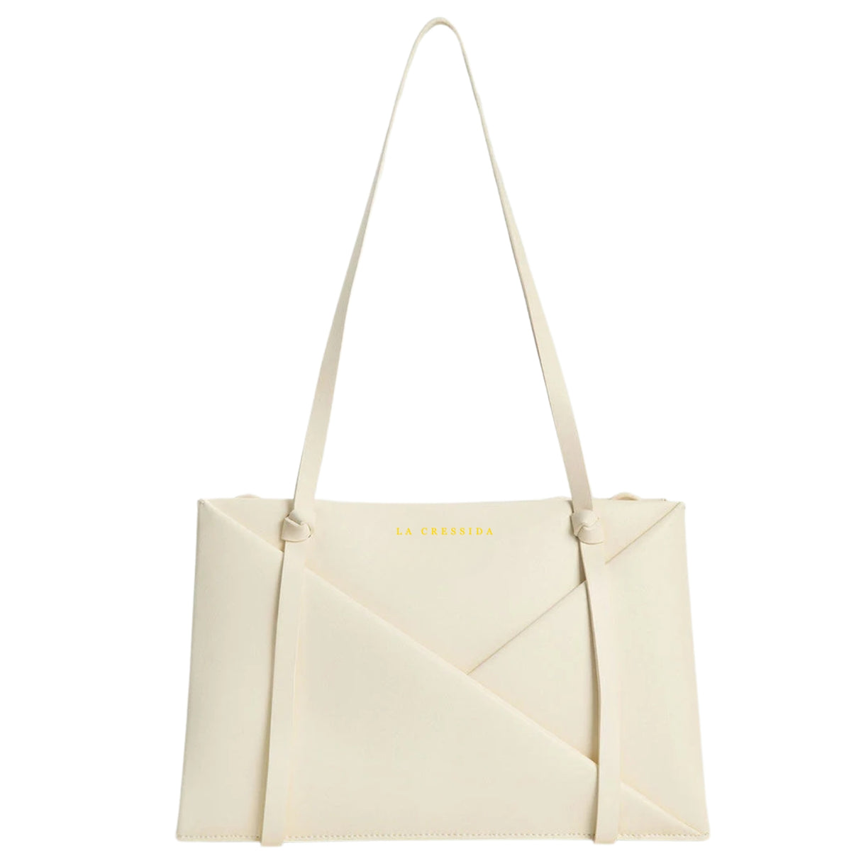 Midori Geometric Tote Bag - Cream