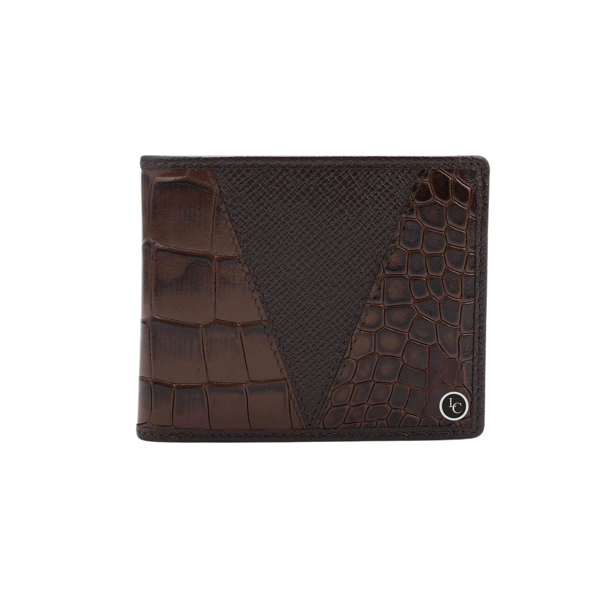 Brown Bifold Leather Mens Wallet