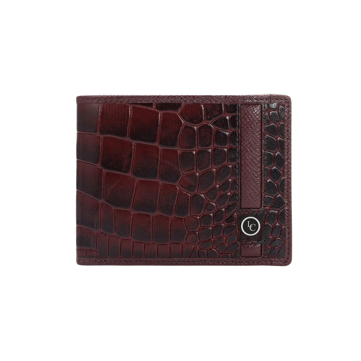 Cherry Bifold Leather Mens Wallet