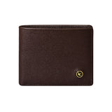 La Cressida Men's Saffiano Brown Leather Wallet